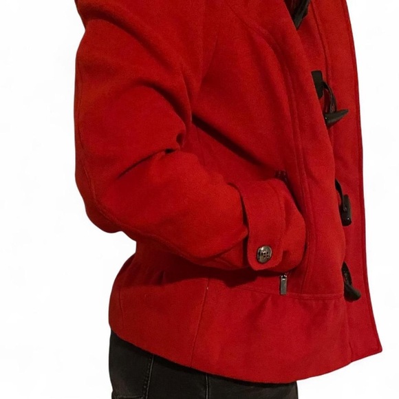 Pink Envelope Red Utility Jacket - Picture 3 of 5